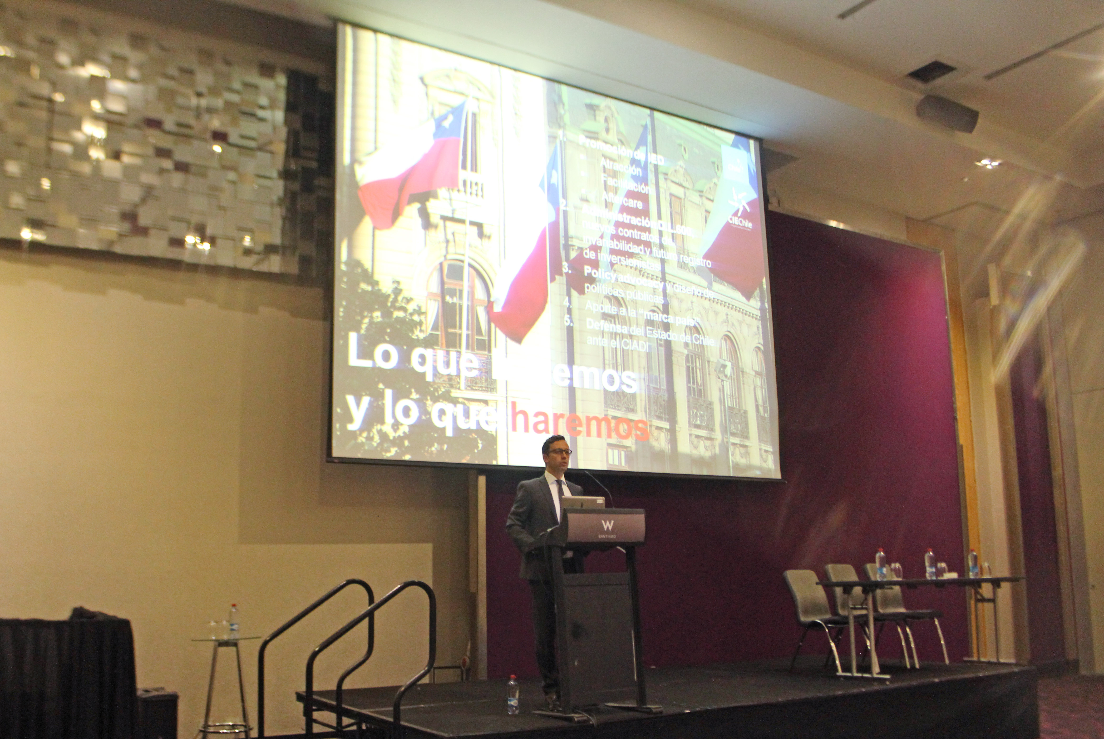 CIEChile informs investment banks and private consultancy companies about new FDI Framework Law