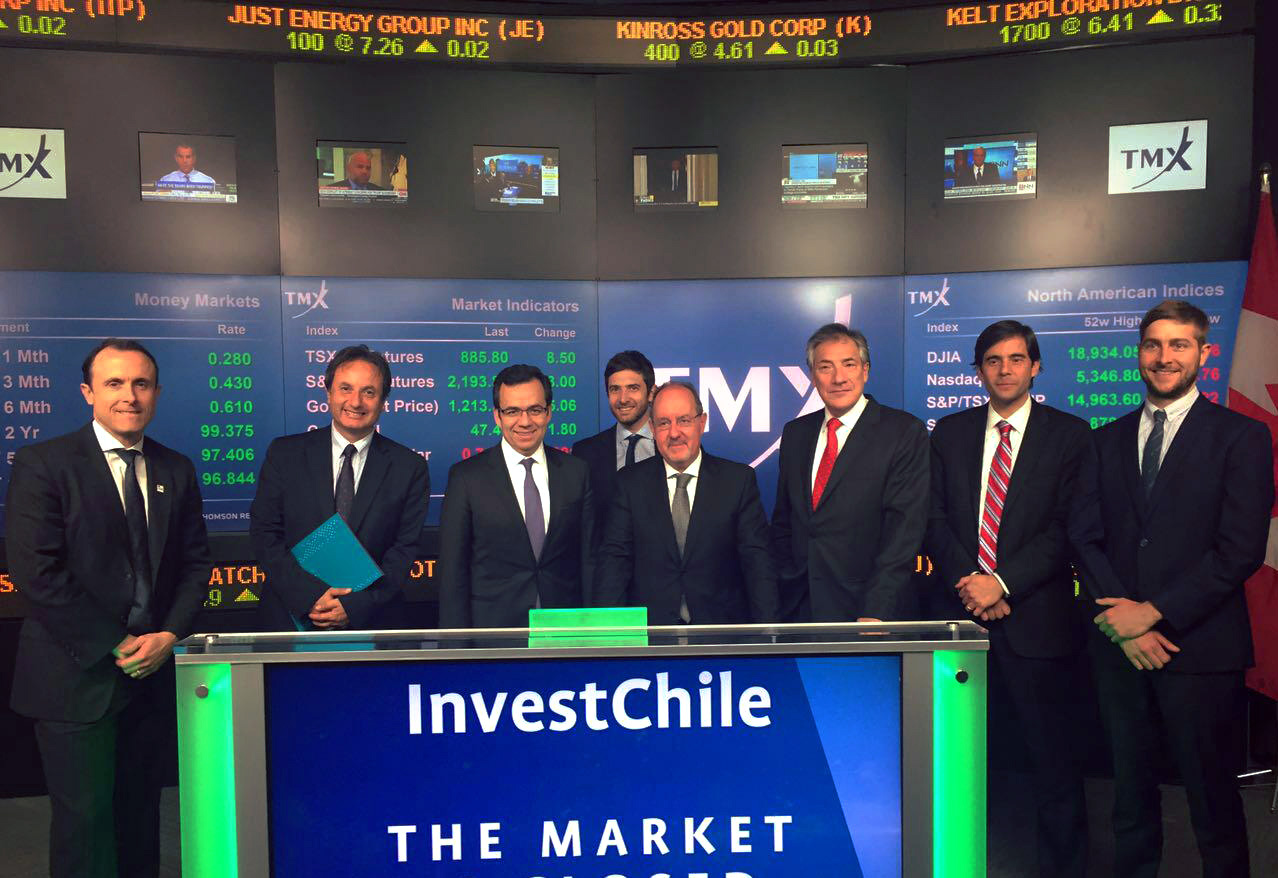 InvestChile activities in Toronto and Vancouver culminate with the participation of over 70 Canadian companies