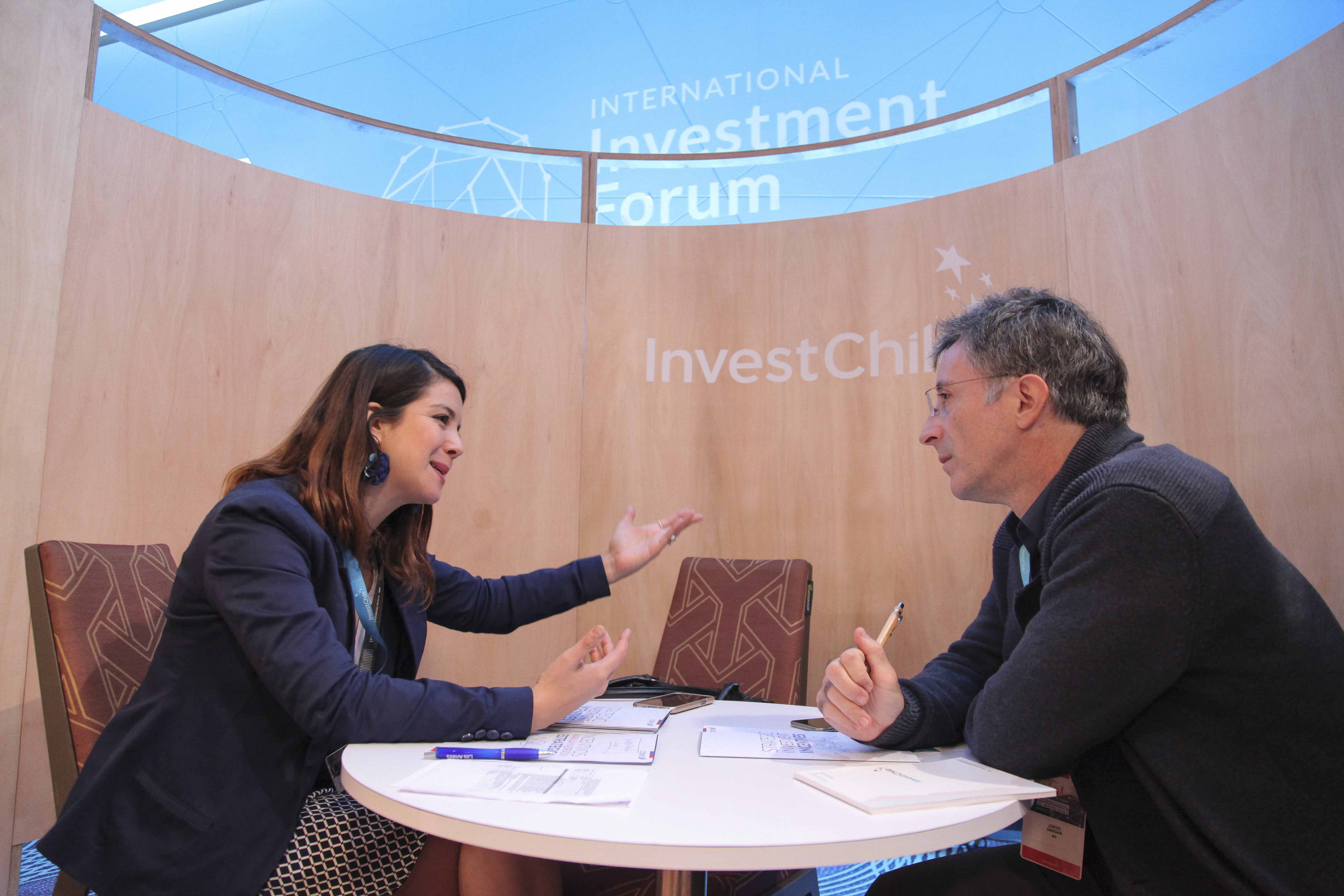International Investment Forum Chile 2017 closes with more than 96 meetings