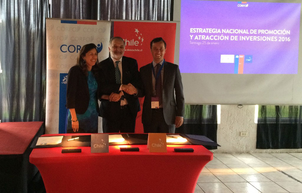 Foreign Investment Promotion Agency, CORFO and Chile Image Foundation sign agreement to promote investment in regions