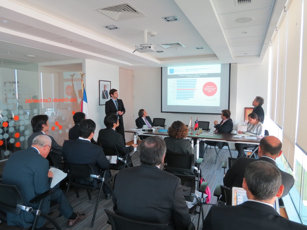 Japanese businesspeople seek opportunities in Chile