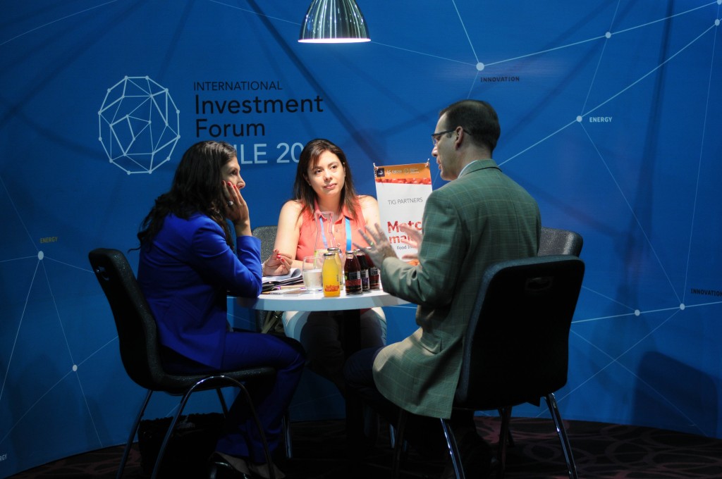 Over 150 meetings take place during International Investment Forum Chile 2016