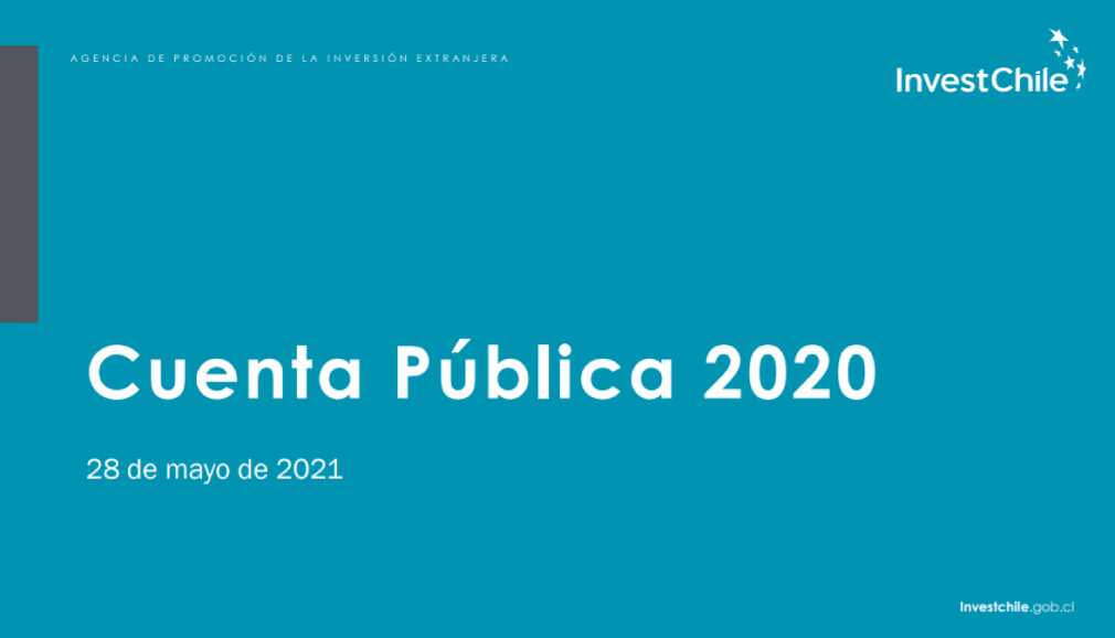 InvestChile presents its 2020 Public Account
