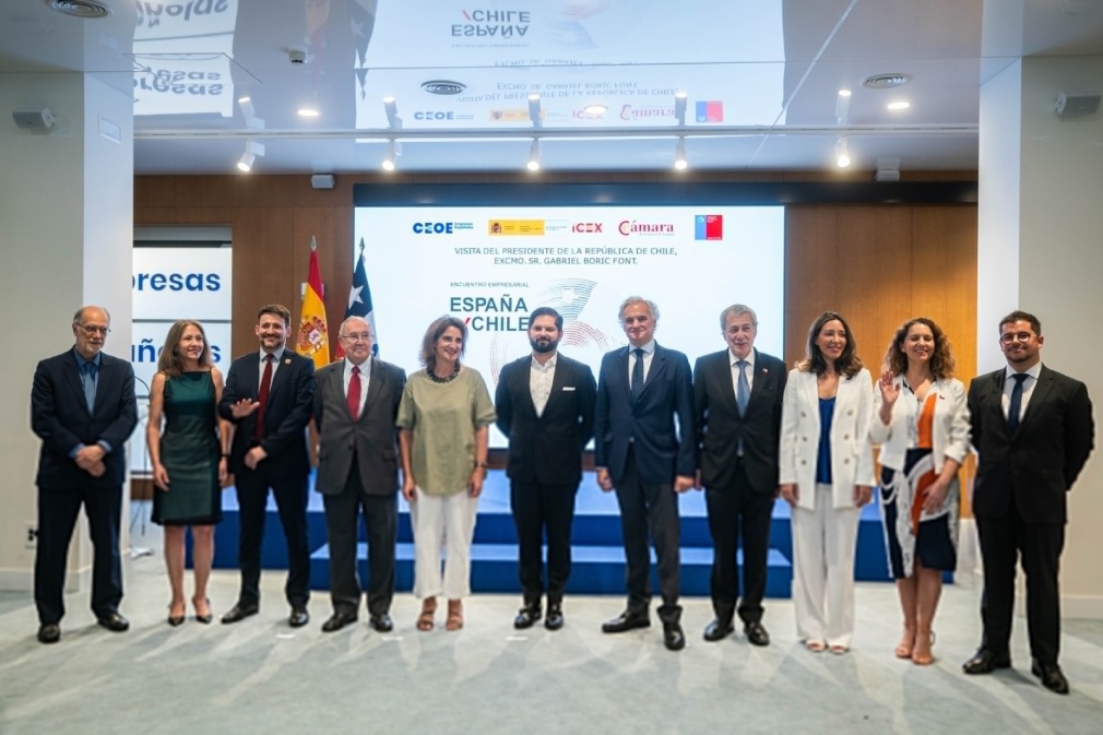 Presidente Boric en España: "Chile es un socio confiable y un destino seguro para la inversión"