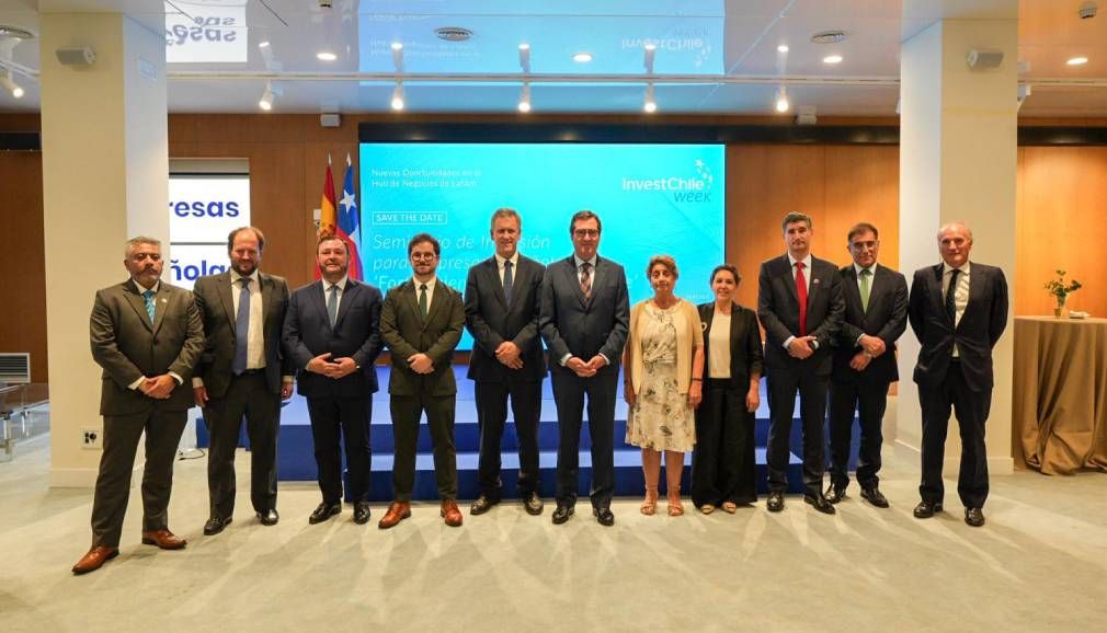 Chile refuerza vínculos con empresas españolas durante InvestChile Week en Madrid